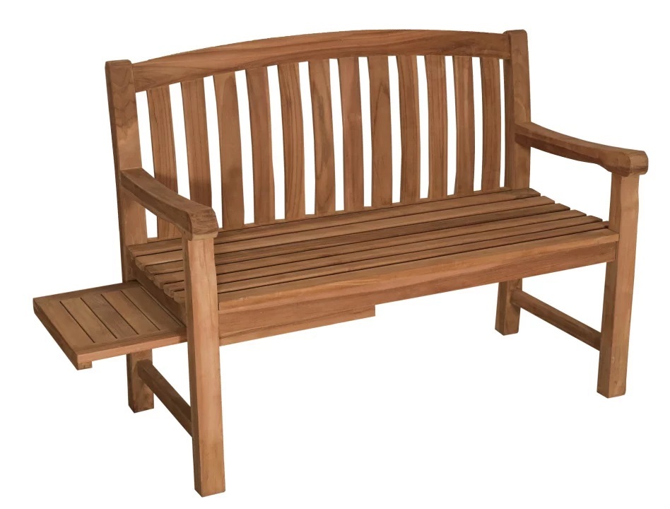 gartenbank-lancaster-teak-mit-seitentisch